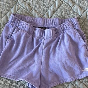 The North Face Women's Lavender Athletic Shorts